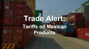 Tariff on mexican products
